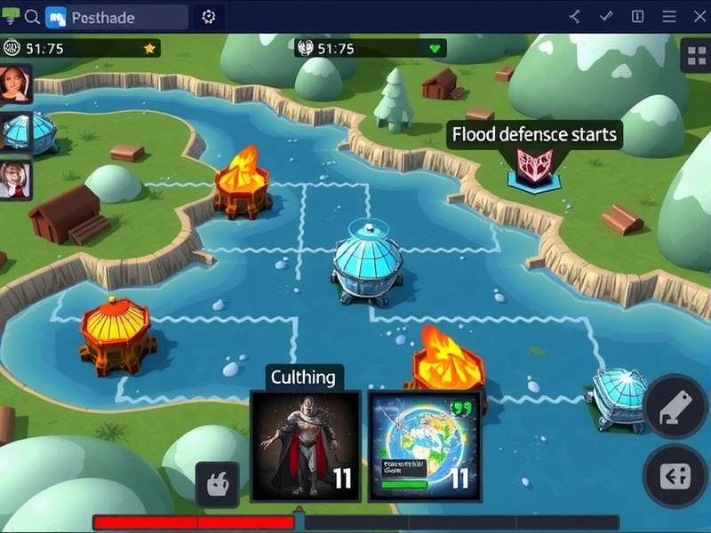 Inundation Invincible strategy planning interface